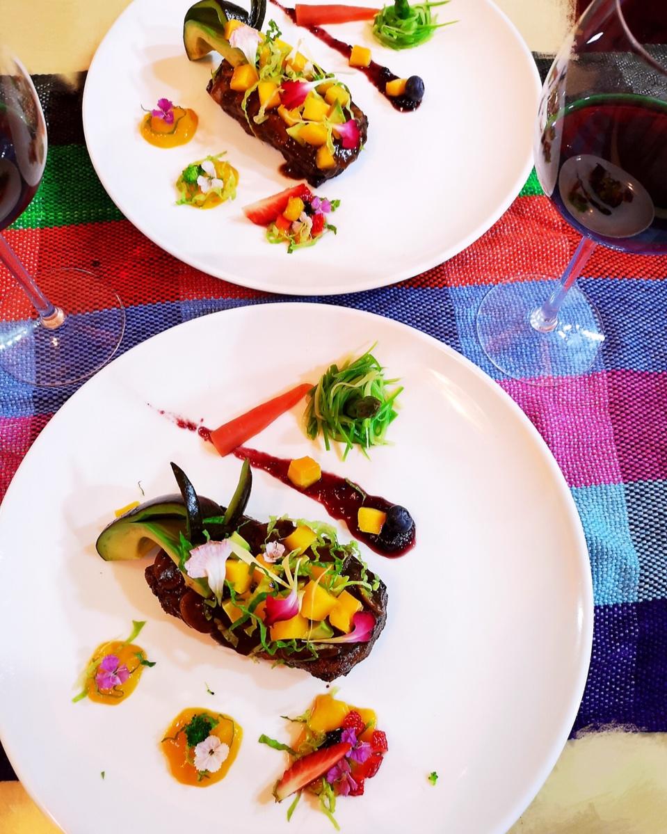 情人节主菜 | 肉眼牛排配胡椒汁