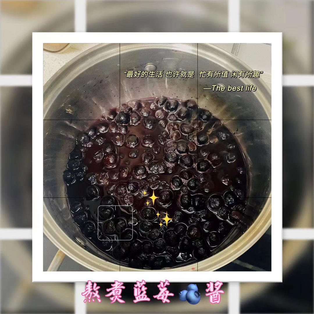 自制蓝莓酱