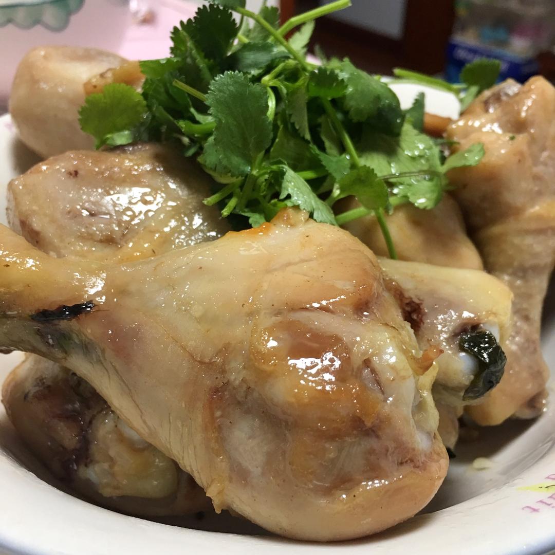 超好吃巨简便的焖烤豉油三黄鸡