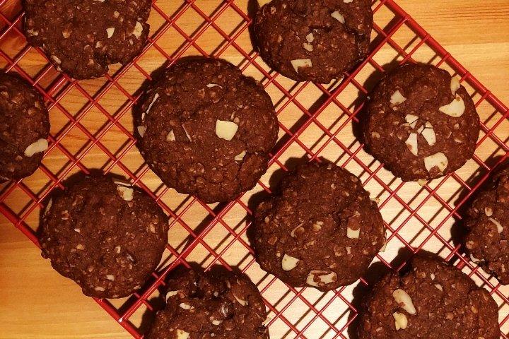 【健康零食】燕麦巧克力奇普饼干
