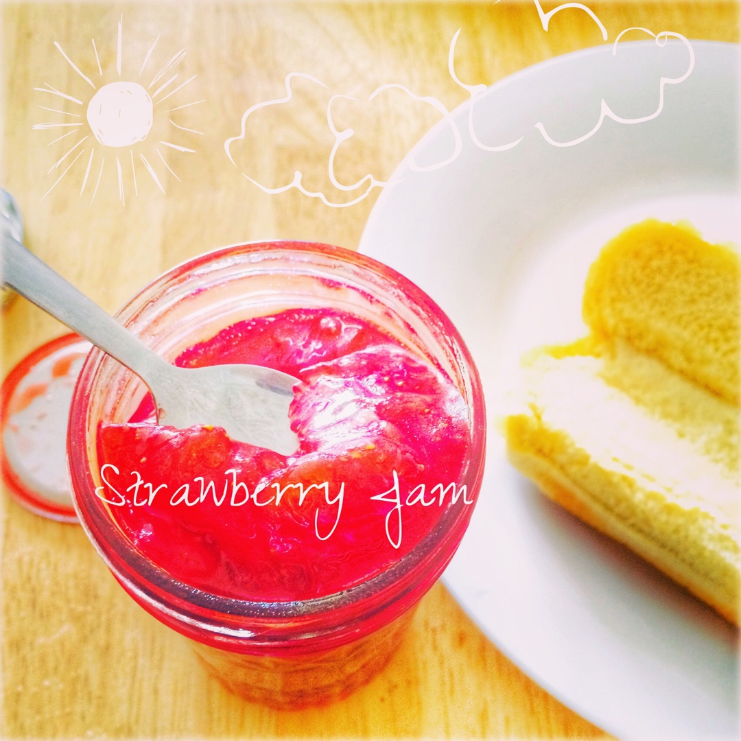 【曼达小馆】下午茶系列：超大大大颗的草莓果酱