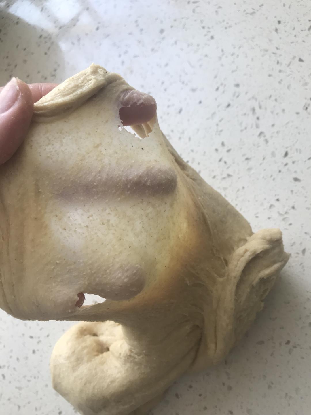 纯奶手撕吐司的做法 步骤1