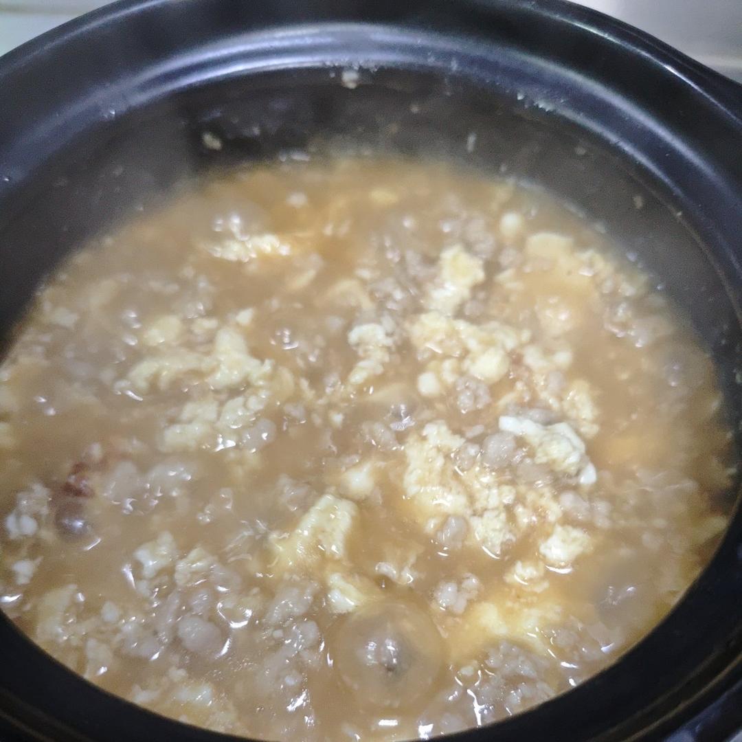 入口即化的肉沫鸡蛋包豆腐