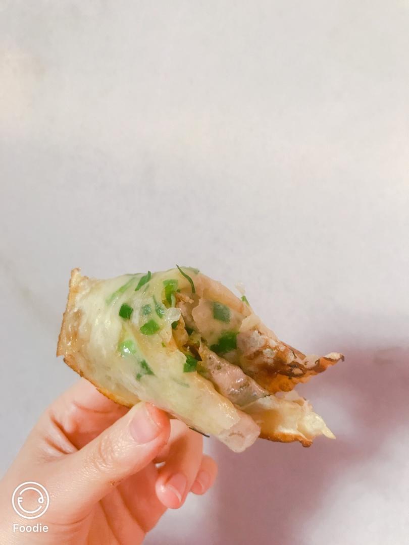 葱油饼（饺子皮版）