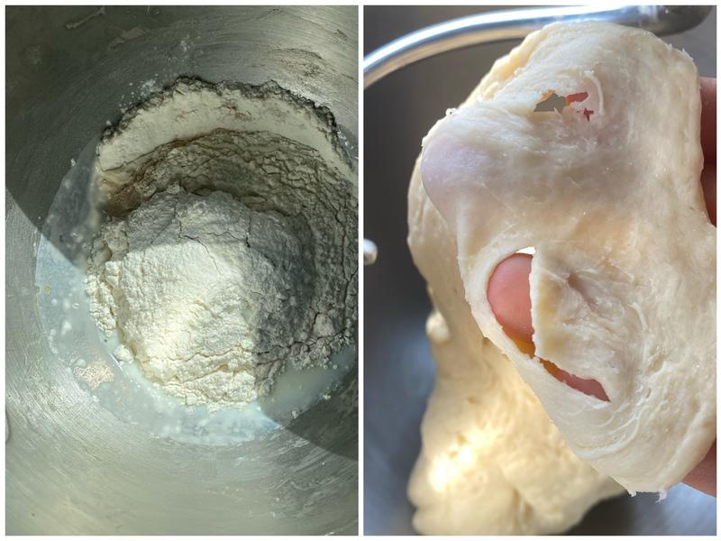 纯奶手撕吐司的做法 步骤1