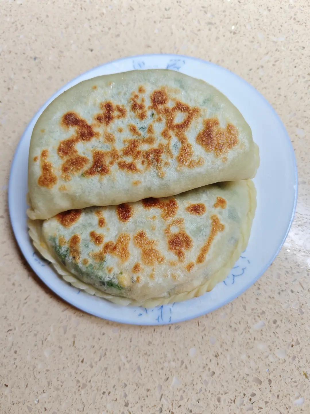 不一样的韭菜盒子（馅饼）
