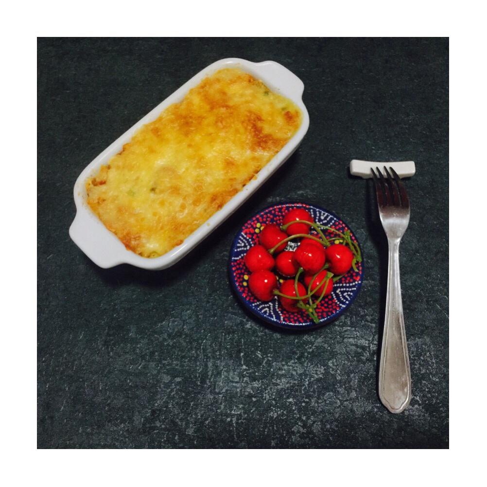 番茄鸡肉浓情焗饭【两人份】