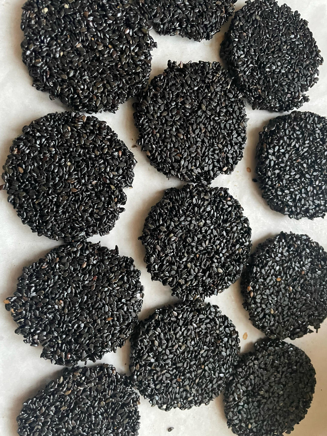 超简单黑芝麻脆