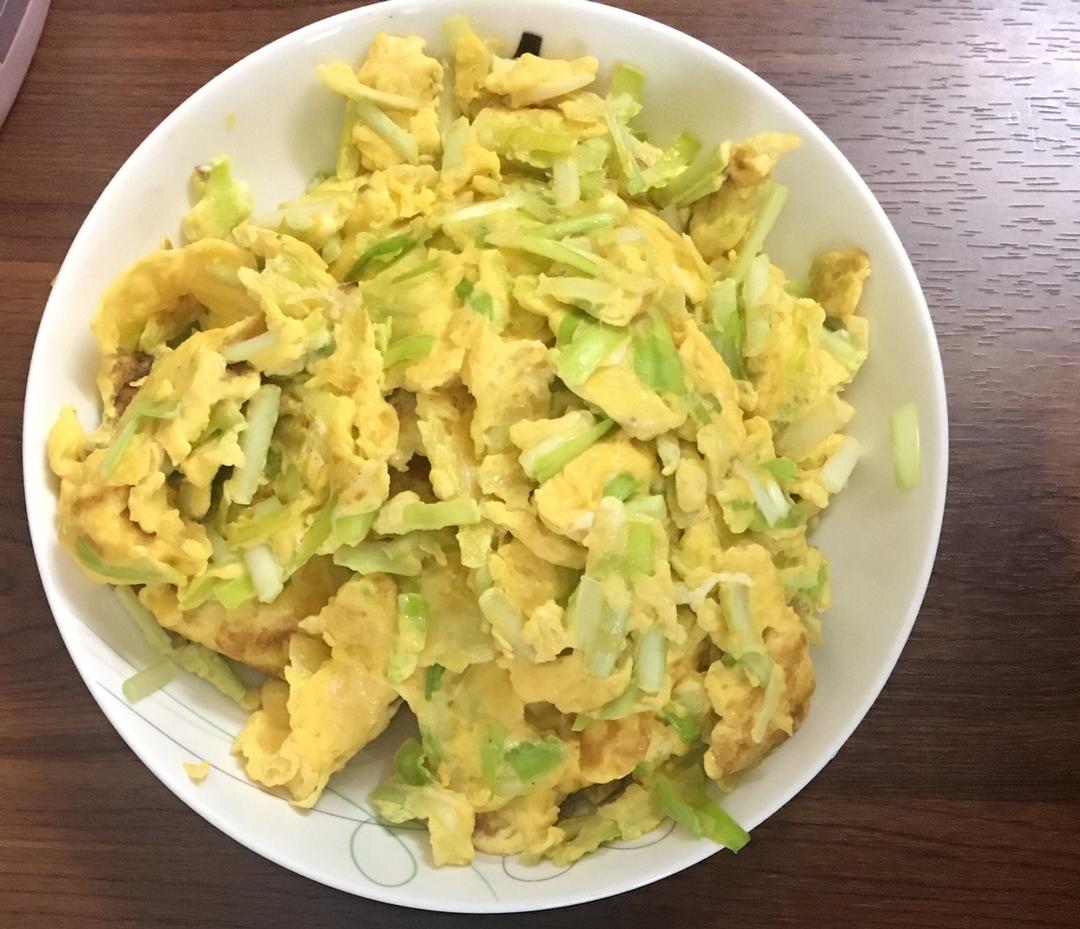 韭黄炒鸡蛋