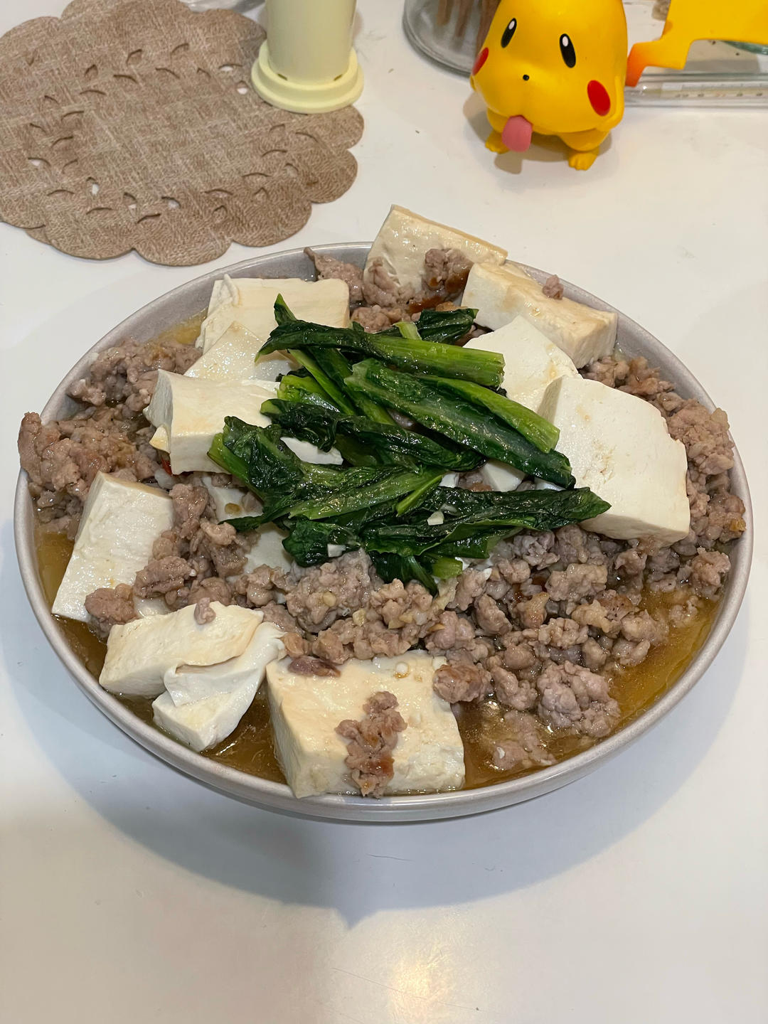巨下饭！拌饭超好吃的肉末豆腐！做法简单零失败~