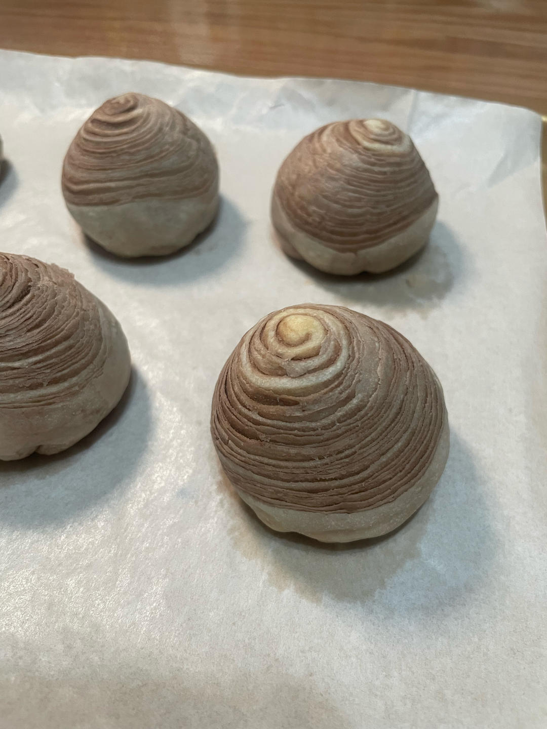 螺旋酥.蛋黄酥.-个人的技巧