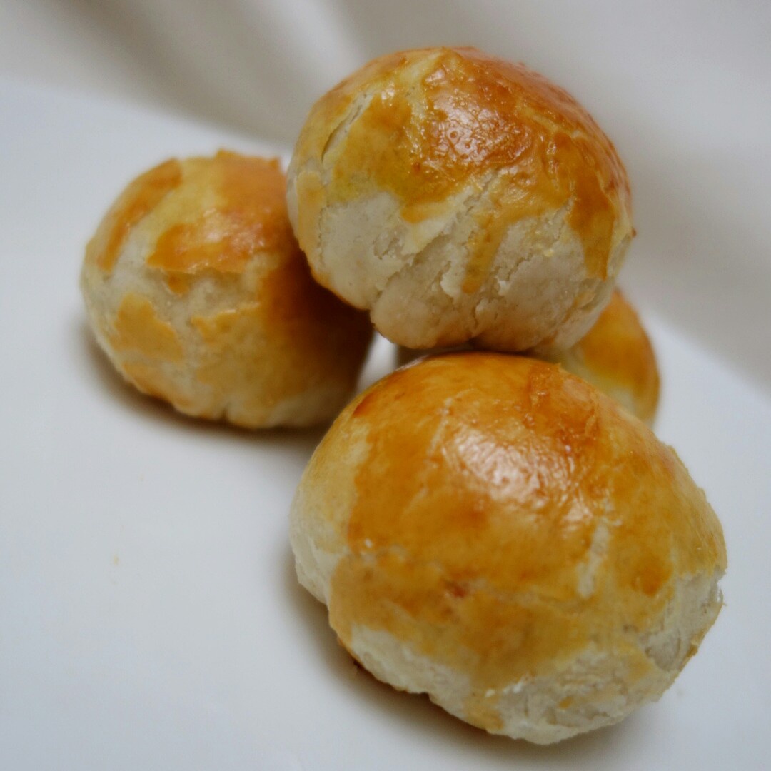 葱香榨菜鲜肉月饼（植物油版）
