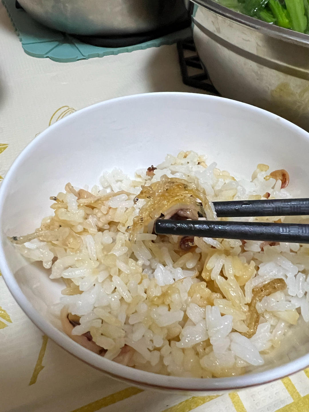干鱿瑶柱煲仔饭