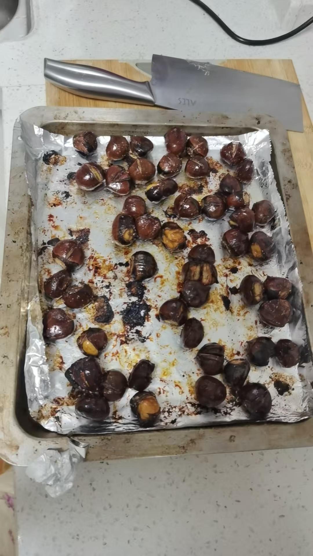 ‼️香甜软糯‼️轻松好剥㊙️烤箱版糖炒栗子