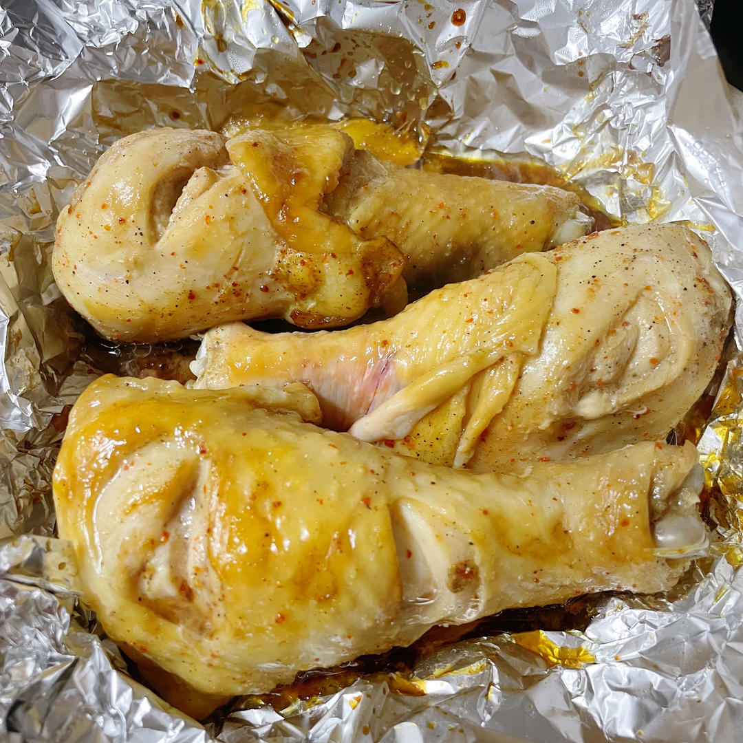 无水无油超嫩蒸鸡腿！！