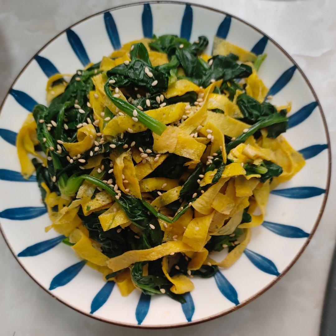 健康低脂凉拌菜—菠菜可以这样吃