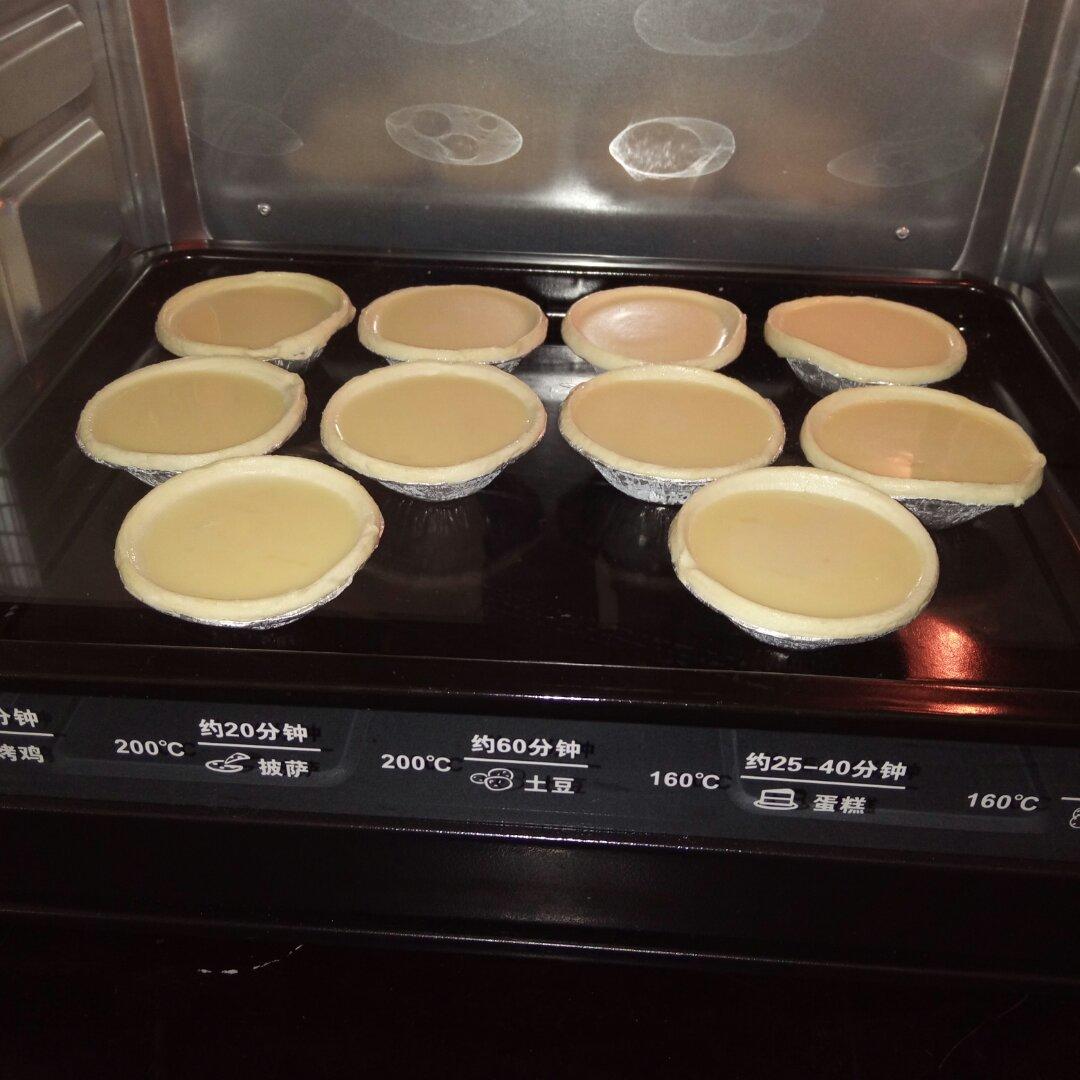 不加淡奶油蛋挞