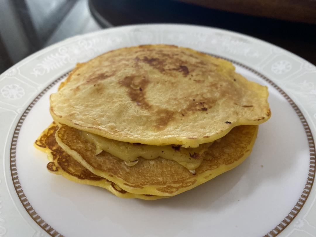 基础松饼Pancakes（高筋面粉版）