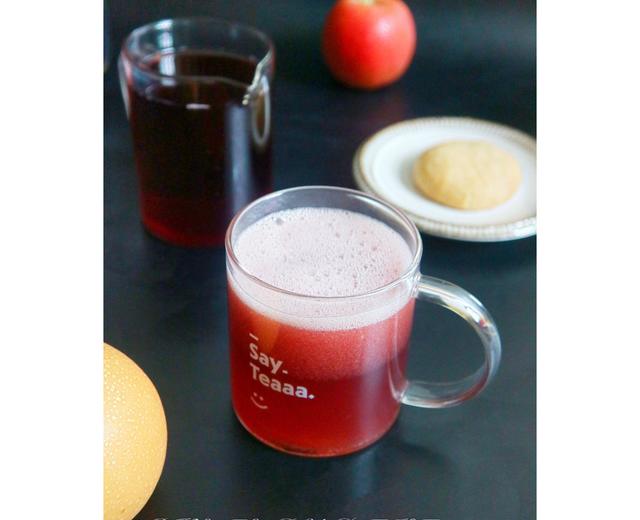纯纯的蔓越莓梨汁（秋季养生饮品）的做法