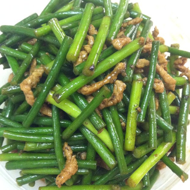 蒜薹炒肉