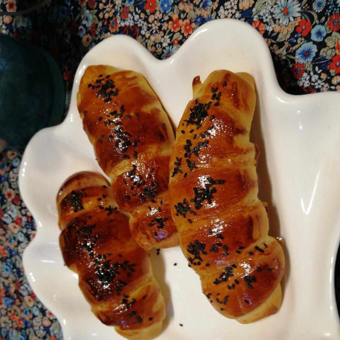 毛毛虫肉松面包