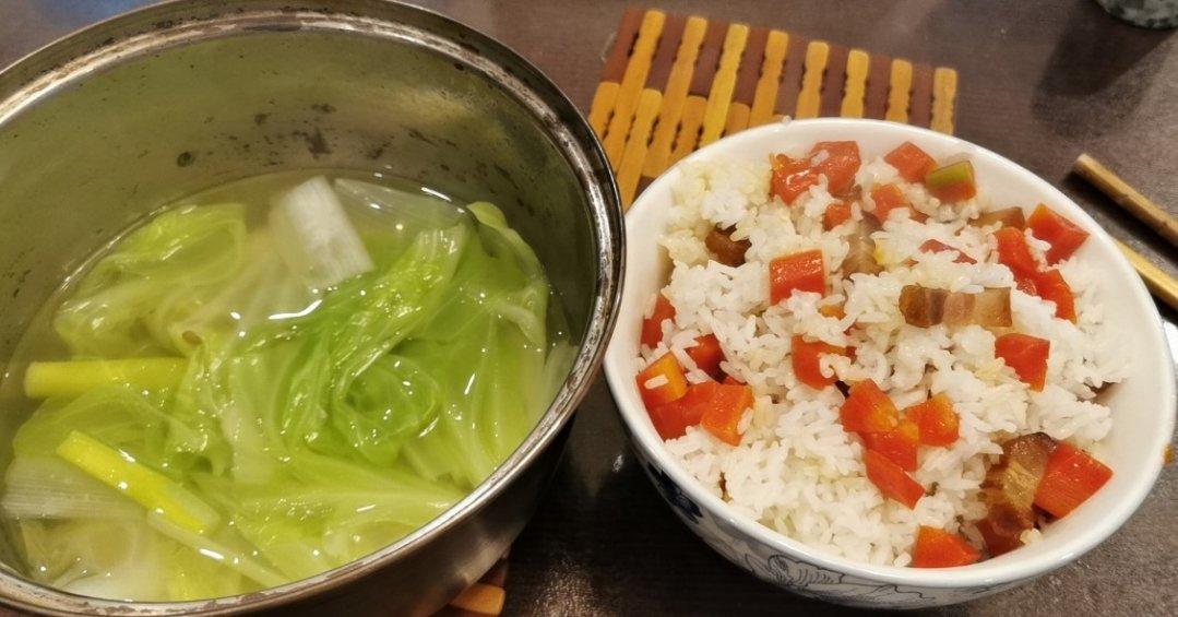 胡萝卜🥕腊肉干饭（妈妈私房饭）