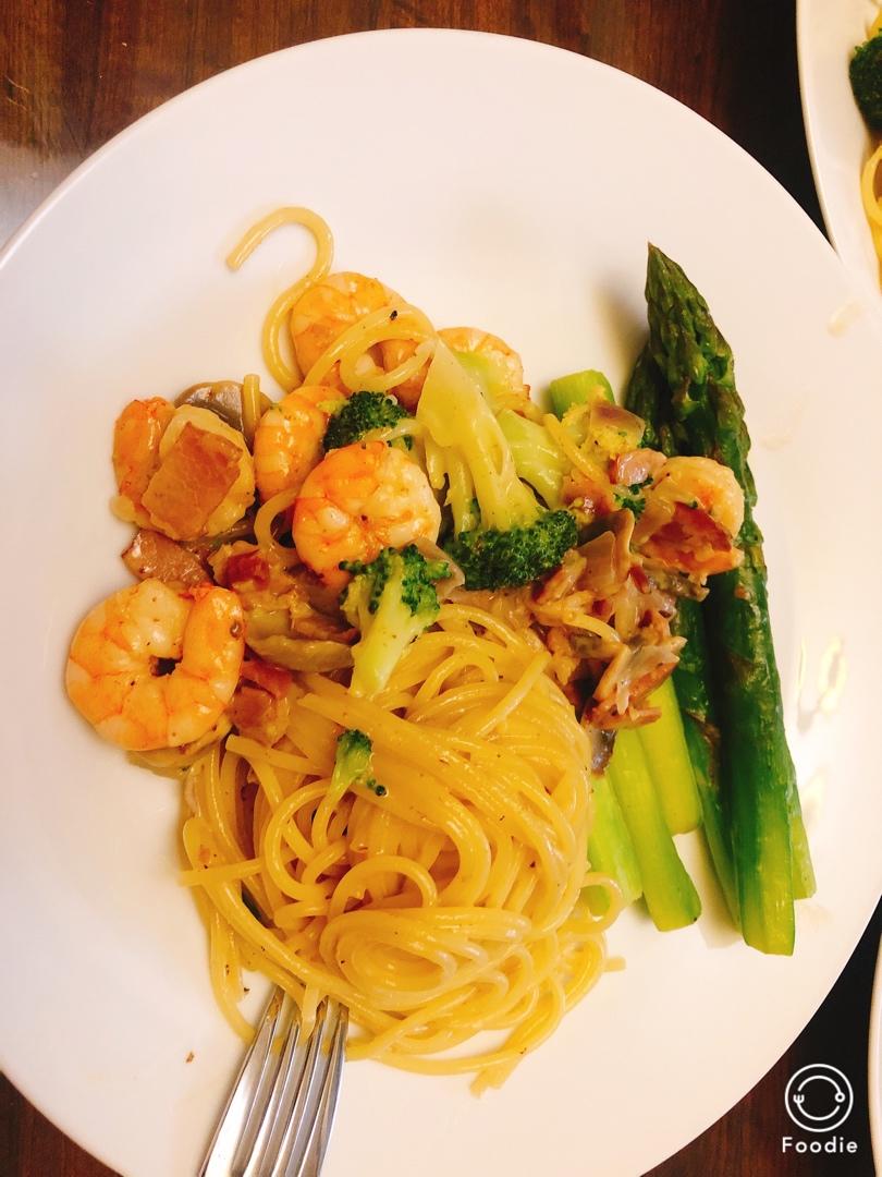 奶油培根意大利面 - Creamy Beacon Linguine