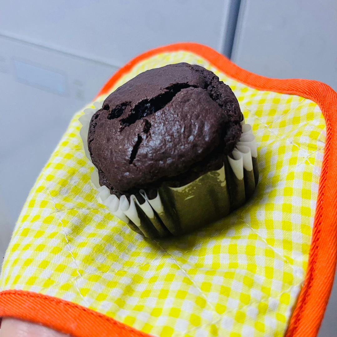 在家做巧克力蘑菇头麦芬蛋糕🍫
