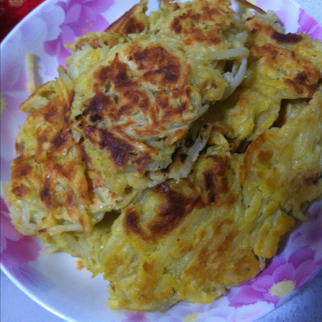 鸡蛋土豆丝饼