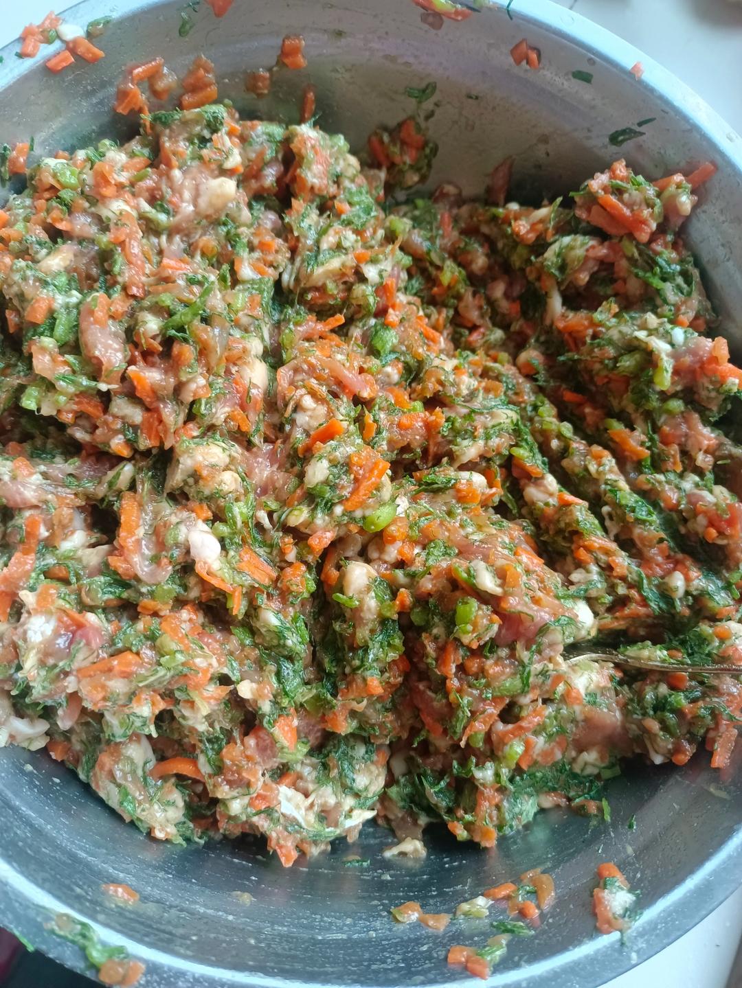 茴香猪肉馅(包子饺子通用)还可以换成牛肉馅