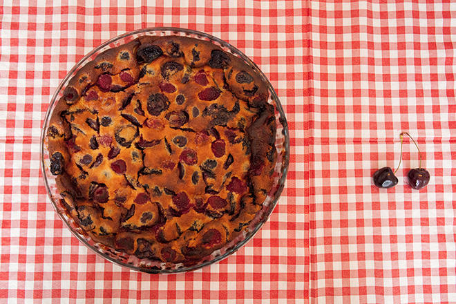 法式樱桃覆盆子布丁蛋糕 （克拉芙缇）的做法