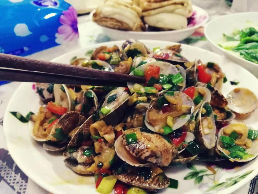 爆炒花蛤～外卖的能不能吃！做了你才知道！