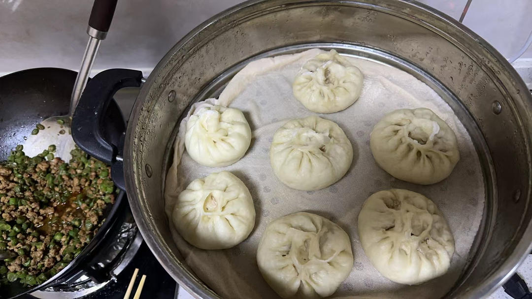 好吃又简单的豇豆酱肉包子馅儿
