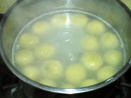 芒果芝麻汤圆的做法 步骤10