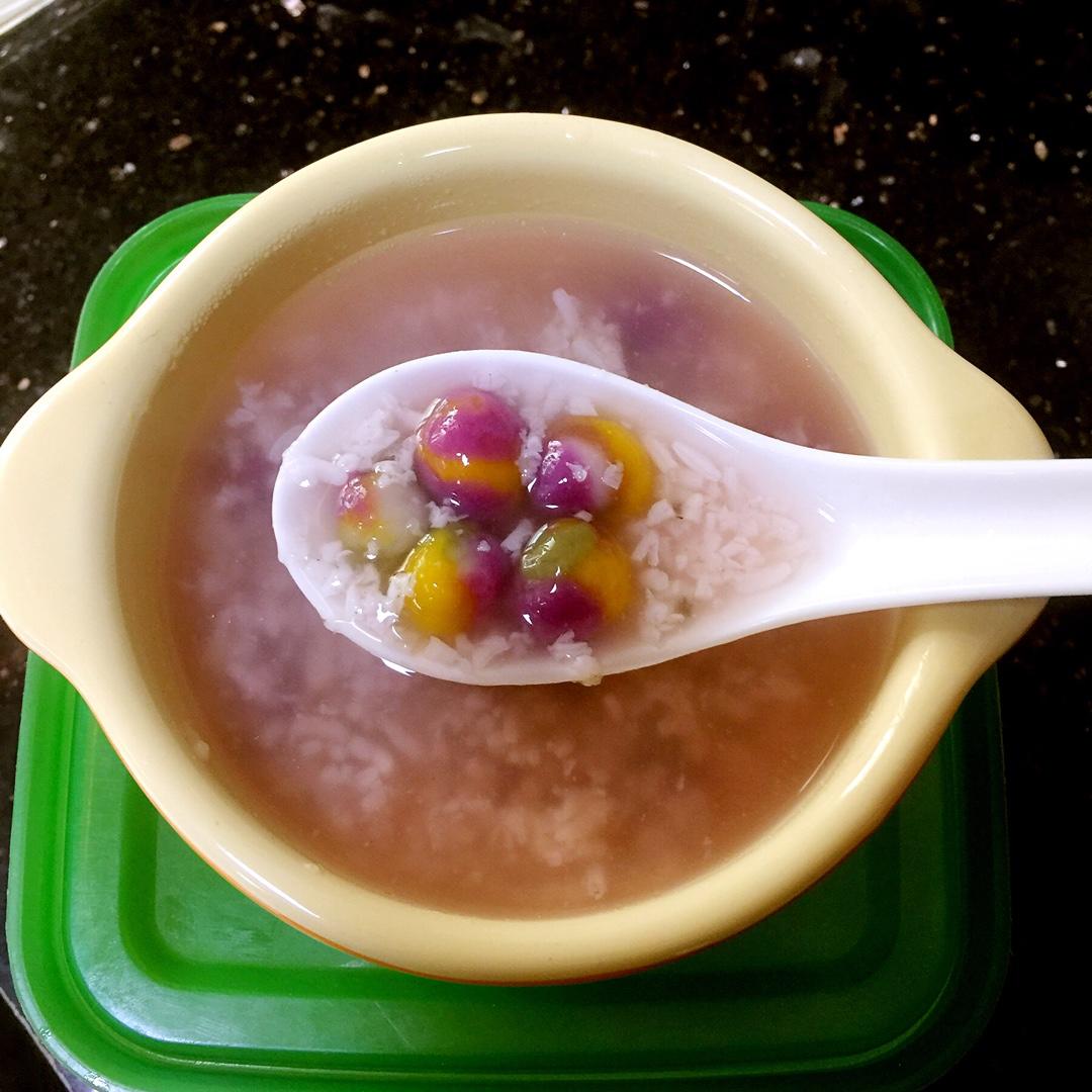 蛋花酒酿圆子