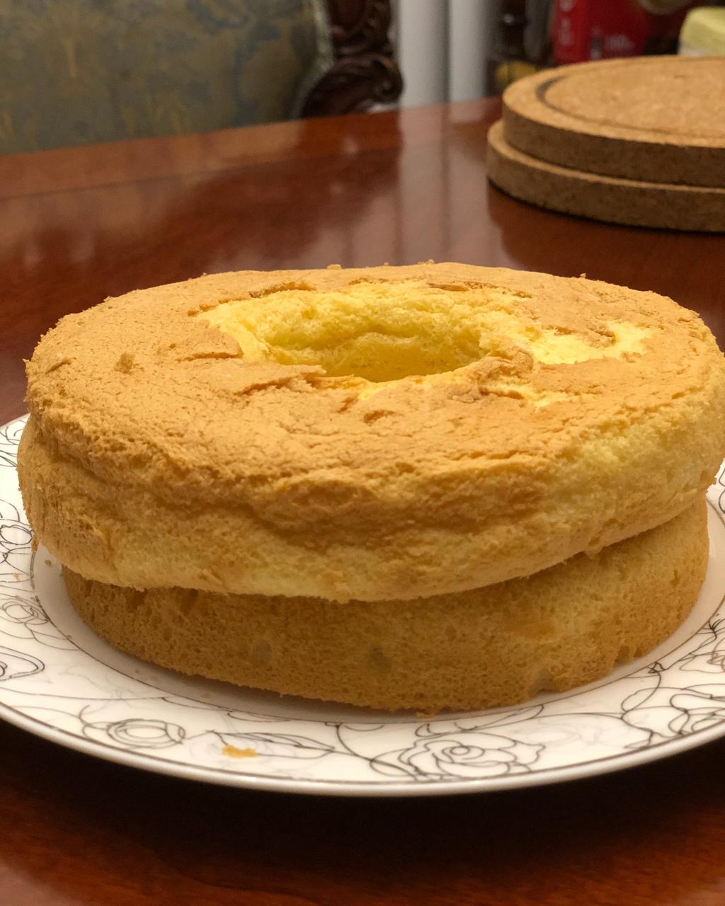 6寸戚风蛋糕（2蛋）