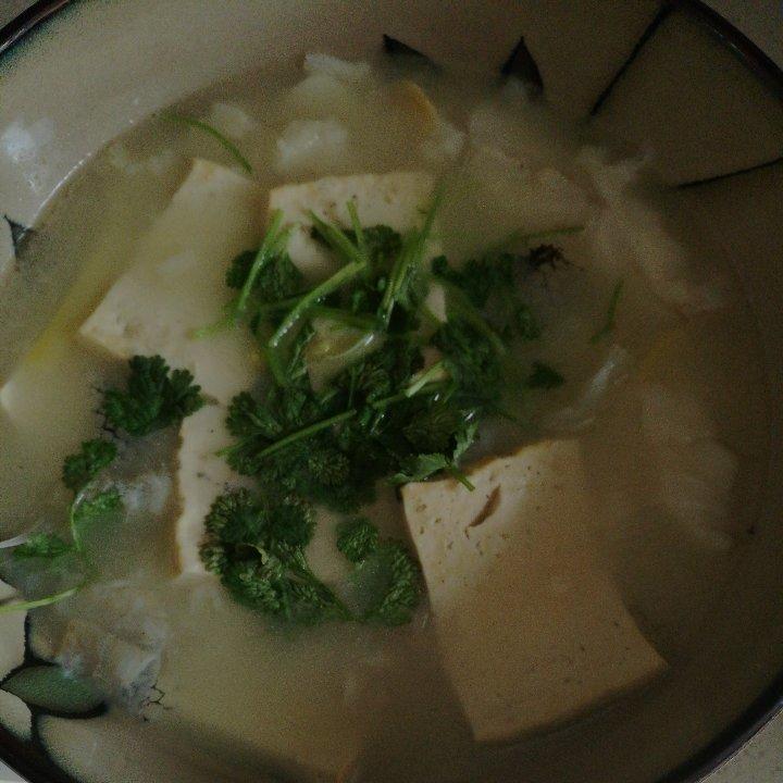 东北鳕鱼炖豆腐 明太鱼