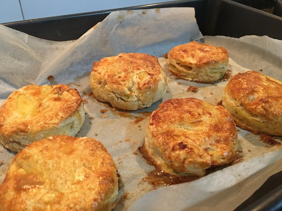 苹果肉桂司康 Apple Cinnamon Scone