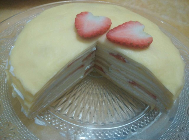 芒果千层蛋糕，100%成功告别煎皮无能