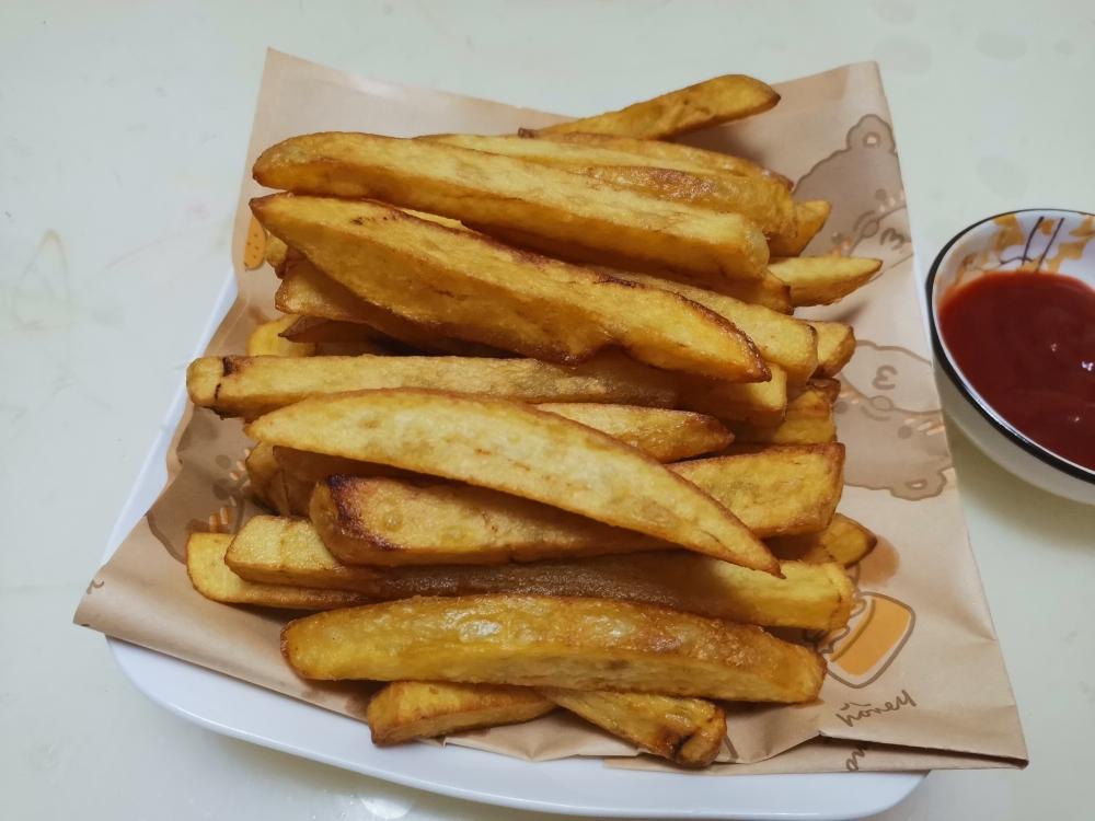 盐香大薯条的做法