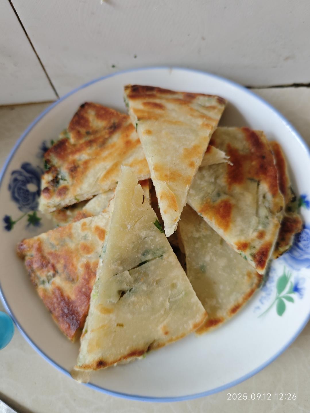 自制烫面饼，无需发面、简单易上手