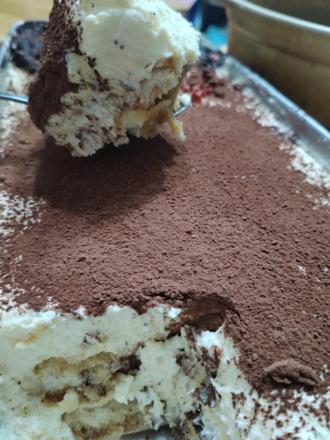 提拉米苏-不添加吉利丁的熟蛋做法才是真的好