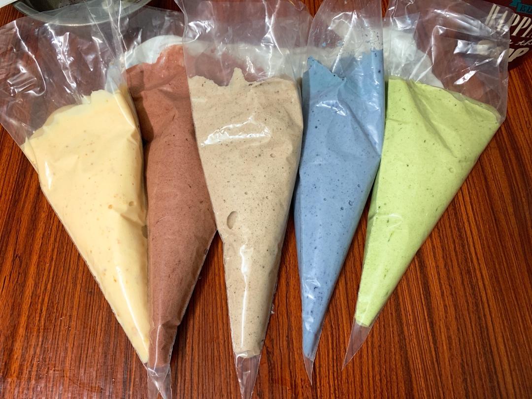 彩虹蛋糕一次成型