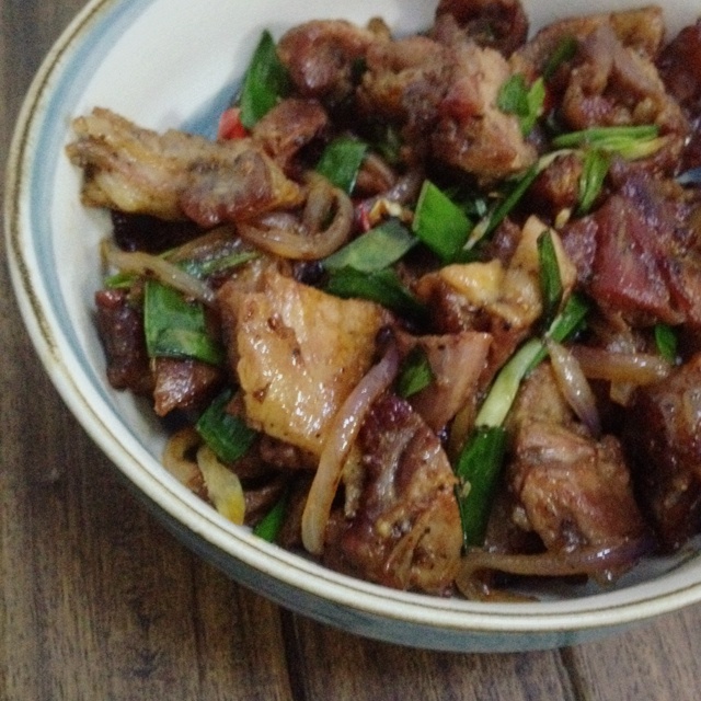炒烤羊肉