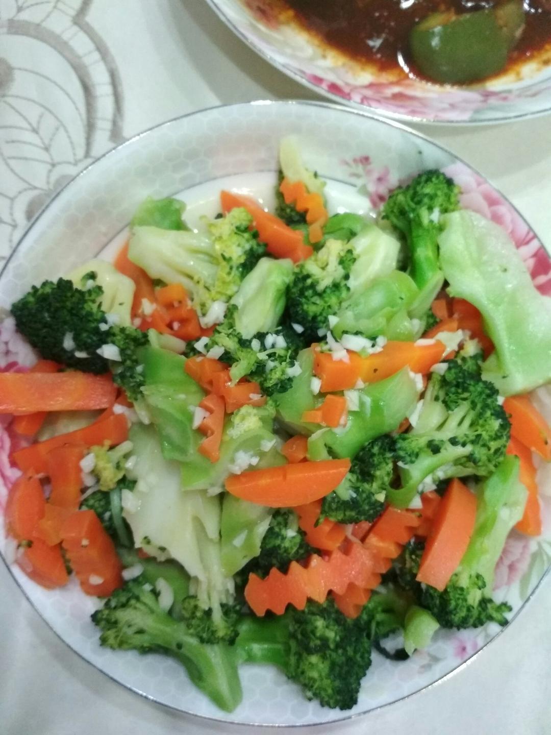 清清淡淡的家常小炒——蒜蓉西兰花