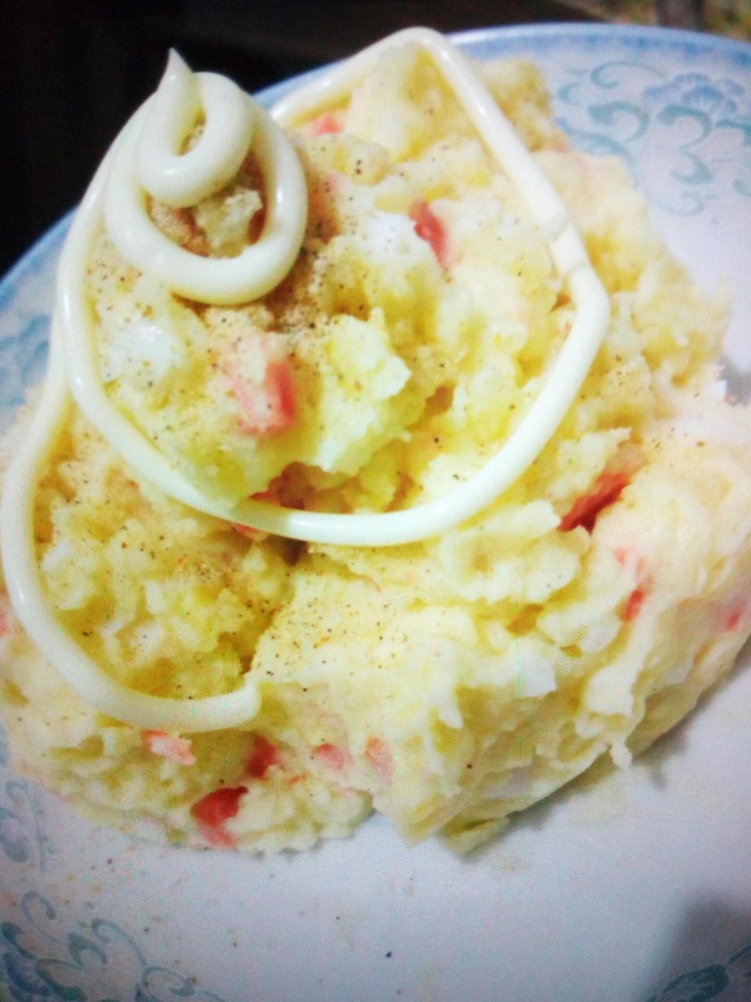 简单的土豆泥沙拉～