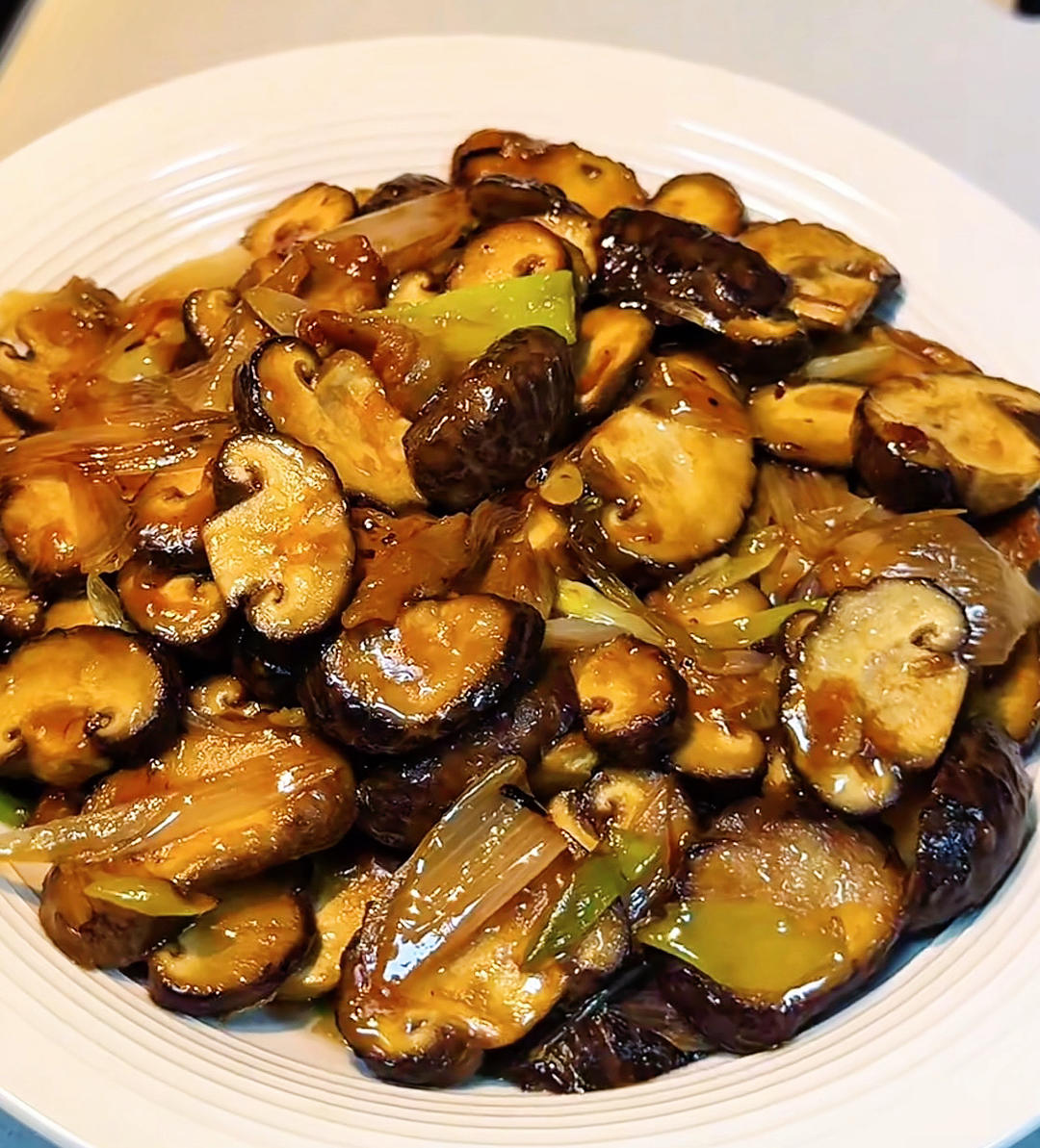 葱烧香菇