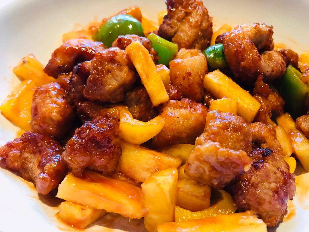 超好吃的菠萝咕噜肉