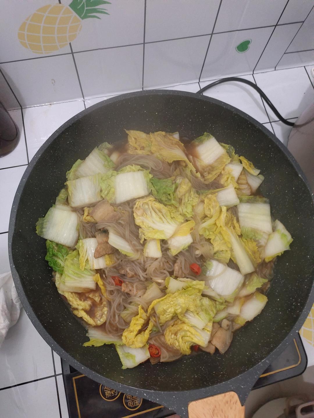 猪肉白菜炖粉条