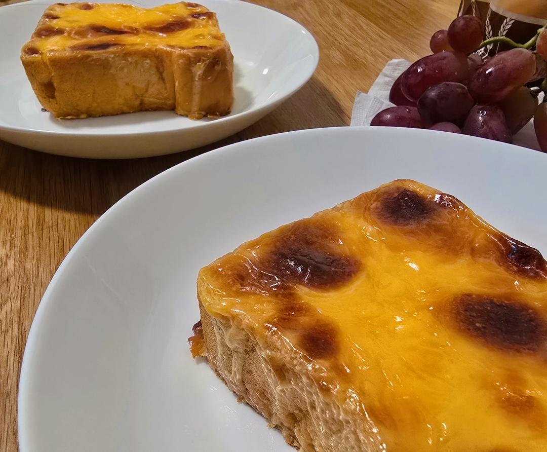 零失败快手岩烧乳酪(熔岩吐司)十分钟网红早餐，好吃哭